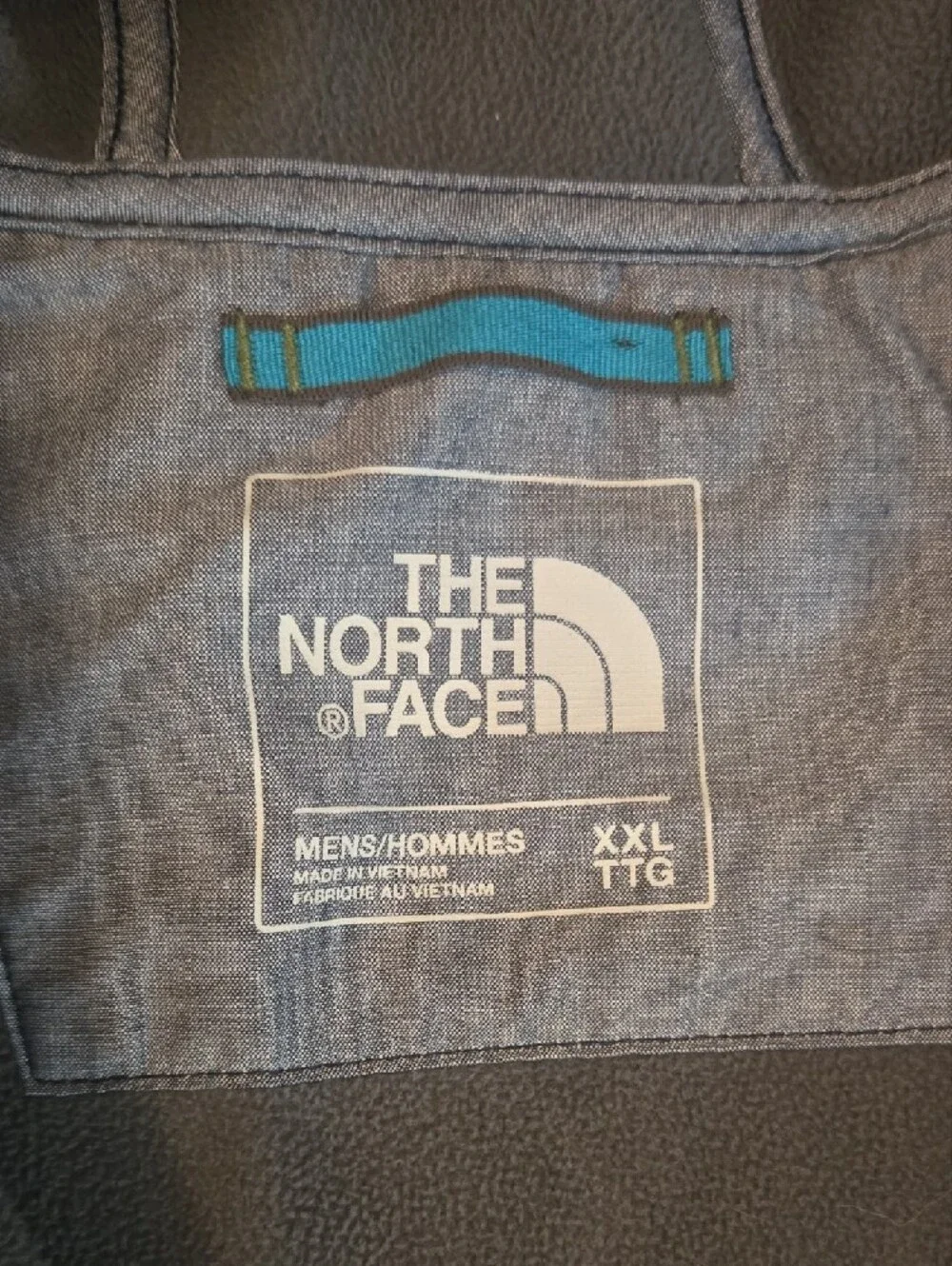 The North Face Green Plaid Hoodie Jacket - Picture 2 of 7